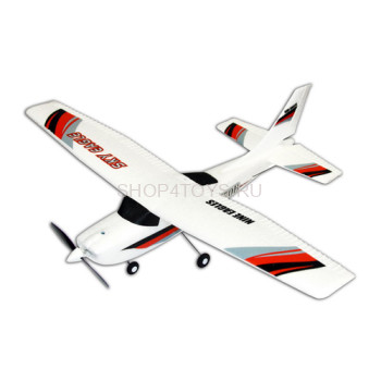 Радиоуправляемый самолет Nine Eagles SKYEAGLE 770B 2.4G RTF - NE30177024210 Радиоуправляемый самолет Cessna от компании Nine Eagle на шасси NE770B, самолет очень стабильный и спокойный, великолепно подходит как первая модель самолёта.