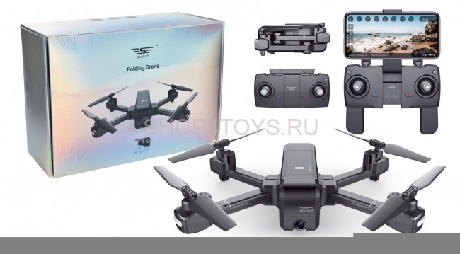 Квадрокоптер SJRC Z5 GPS FPV камера 1080P 2.4G RTF - SJ-Z5GPS1080P