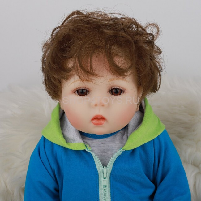 Реборн силиконовый мальчик Тимоша
