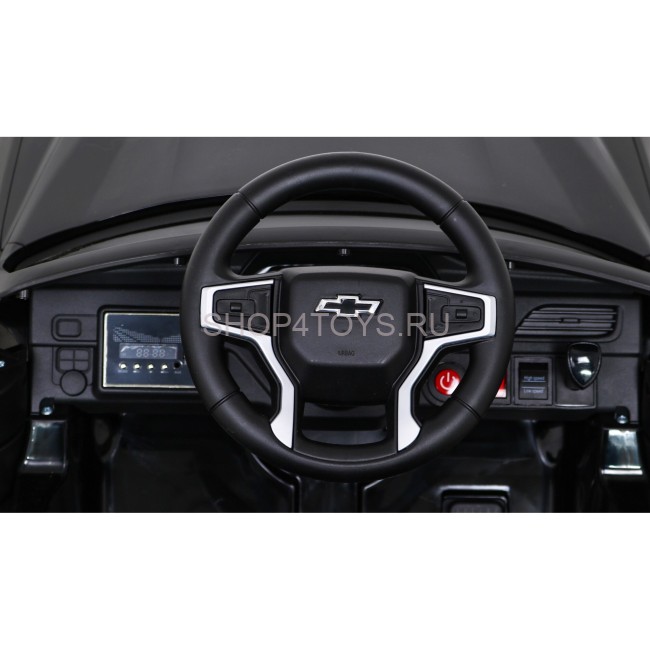 Детский электромобиль Chevrolet Tahoe EVA 2WD 12V - HL588-LUX-BLACK-PAINT