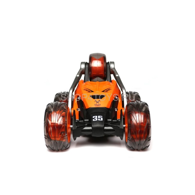 Радиоуправляемая оранжевая трюковая машина-перевертыш Mekbao - 5588-624-ORANGE