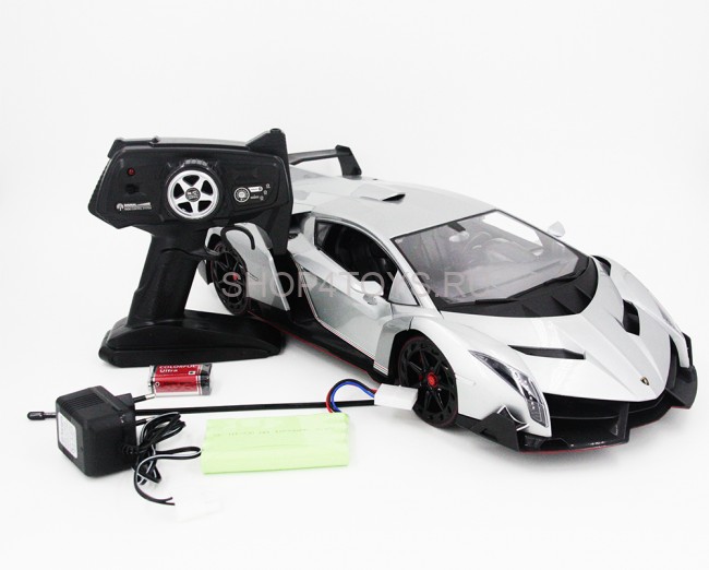 Радиоуправляемая машина Ламборджини MZ Lamborghini Veneno Silver 1:10 - 2187-S Радиоуправляемая машина Ламборджини MZ Lamborghini Veneno Silver 1:10 - 2187-S