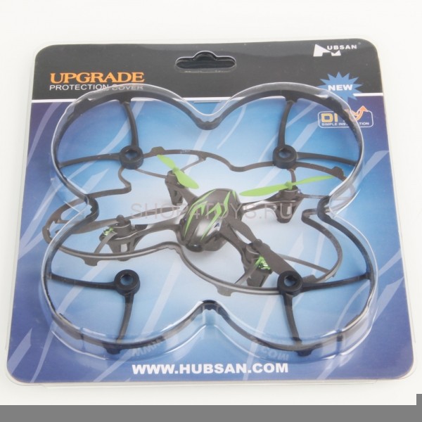 Защита лопастей черная для квадрокоптера Hubsan H107L/H107C/H107D - H107C-A20