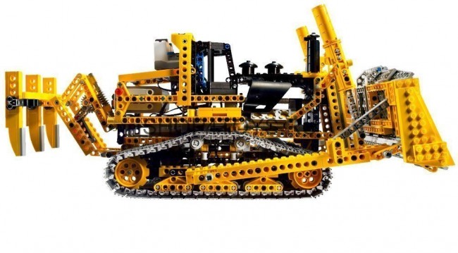 Конструктор Lepin Technics 20008 бульдозер с электроприводом - Technic 8275