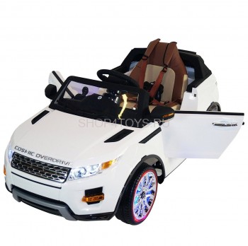 Детский электромобиль Range Rover Luxury White 12V 2.4G - SX118-S Детский электромобиль Range Rover Luxury White 12V 2.4G - SX118-S