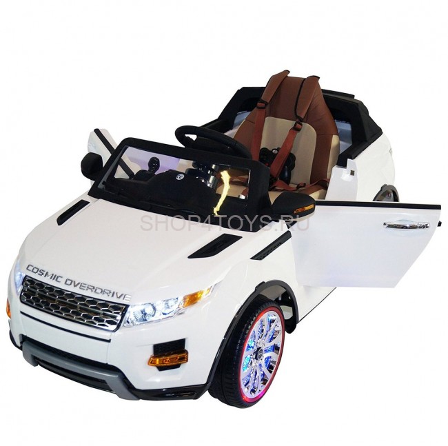 Детский электромобиль Range Rover Luxury White 12V 2.4G - SX118-S