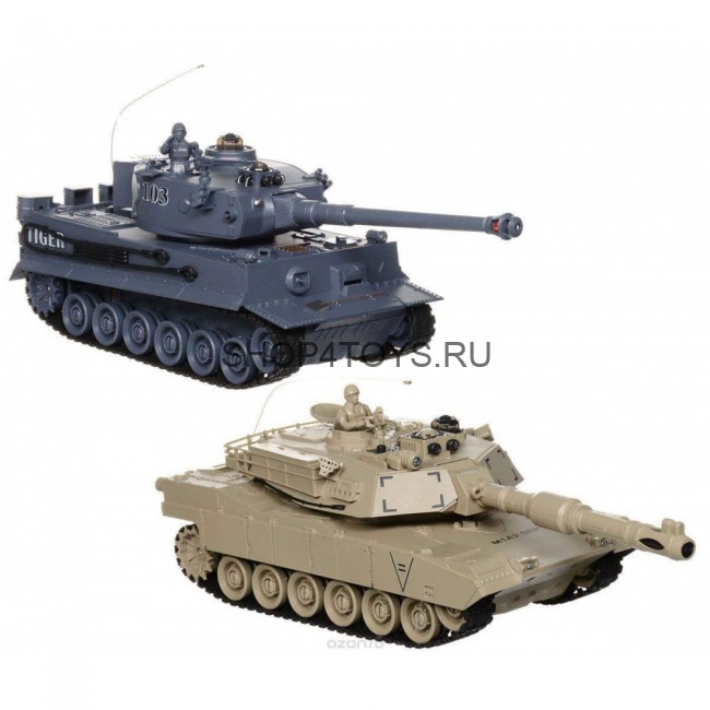 Радиоуправляемый танковый бой TIGER vs Abrams - 99822