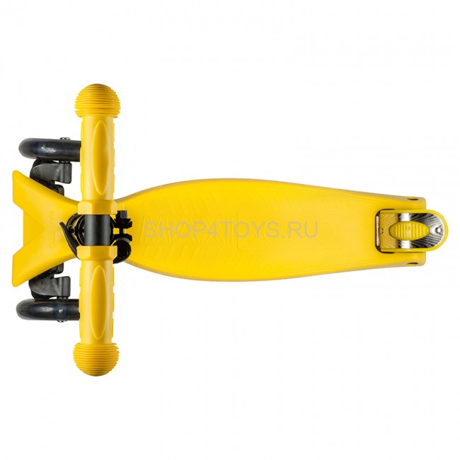 Самокат Maxiscoo Junior Трехколесный Детский со Светящимися Колесами, Желтый - MSC-J101708 Самокат Maxiscoo Junior Трехколесный Детский со Светящимися Колесами, Желтый - MSC-J101708