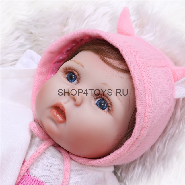 Кукла реборн силиконовая Анечка