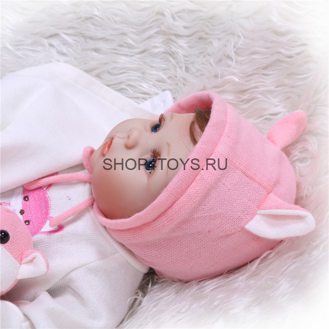 Кукла реборн силиконовая Анечка