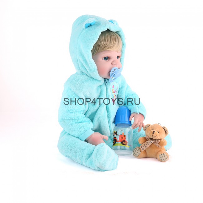 Реборн мальчик с силиконовым телом Тихон