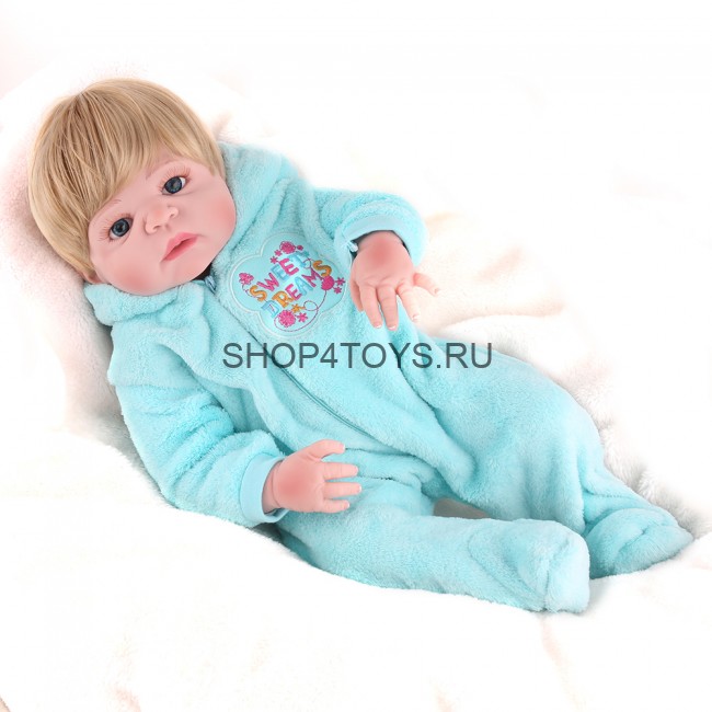 Реборн мальчик с силиконовым телом Тихон