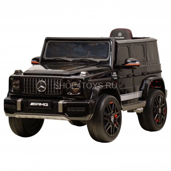 Электромобиль Mercedes-Benz G63 AMG 12V с высокой дверью - BBH-0002H-BLACK-PAINT Электромобиль Mercedes-Benz G63 AMG 12V с высокой дверью - BBH-0002H-BLACK-PAINT