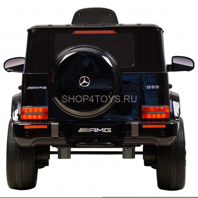Электромобиль Mercedes-Benz G63 AMG 12V с высокой дверью - BBH-0002H-BLACK-PAINT