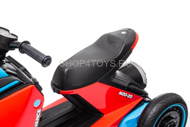 Детский электромобиль скутер трицикл BMW Concept Link Style 6V 2WD - HL700-3-RED