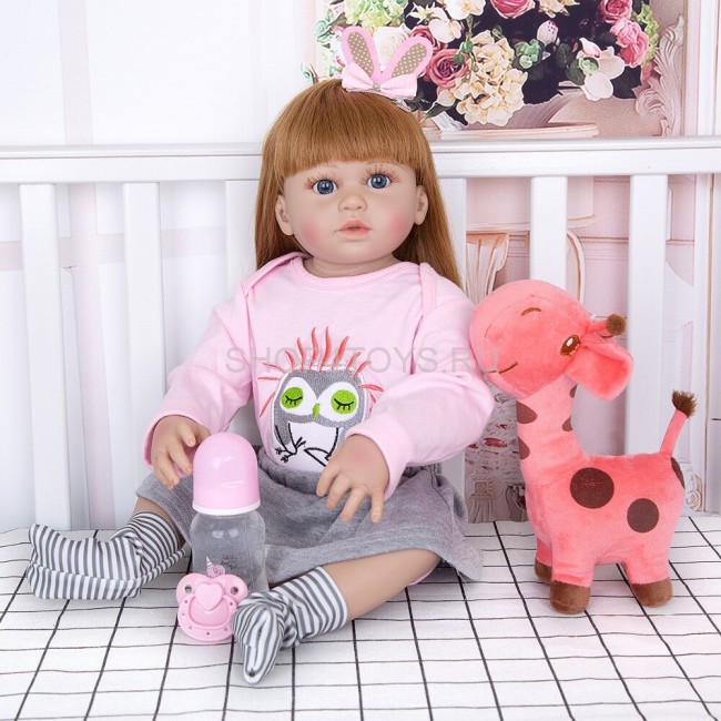 Реборн силиконовая Альбина