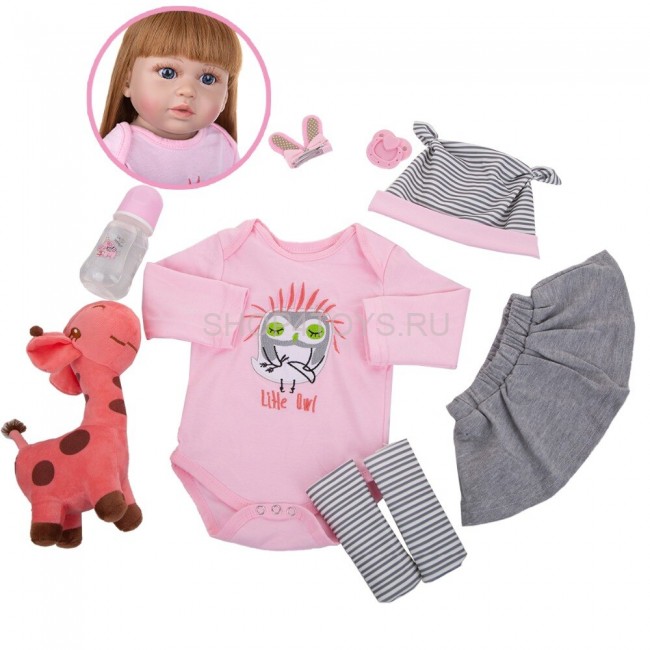 Реборн силиконовая Альбина