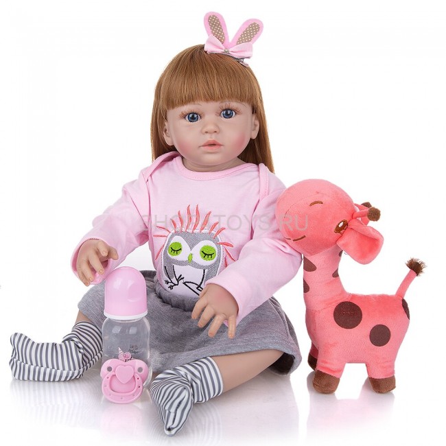 Реборн силиконовая Альбина