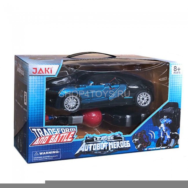 Радиоуправляемый робот-трансформер-боксер JiaQi (спортивная машина) - TT685