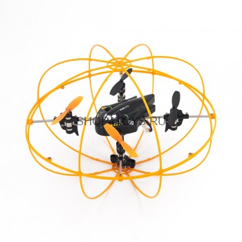 Радиоуправляемый квадрокоптер в сетке HappyCow Eddy Wind Sky 2.4G - 777-329 Радиоуправляемый квадрокоптер в сетке HappyCow Eddy Wind Sky 2.4G - 777-329