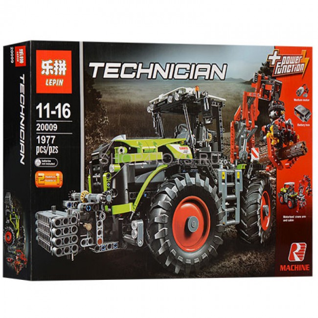 Конструктор XINGBAO Technics 20009 трактор Claas Xerion 5000 Trac VC - Technic 42054