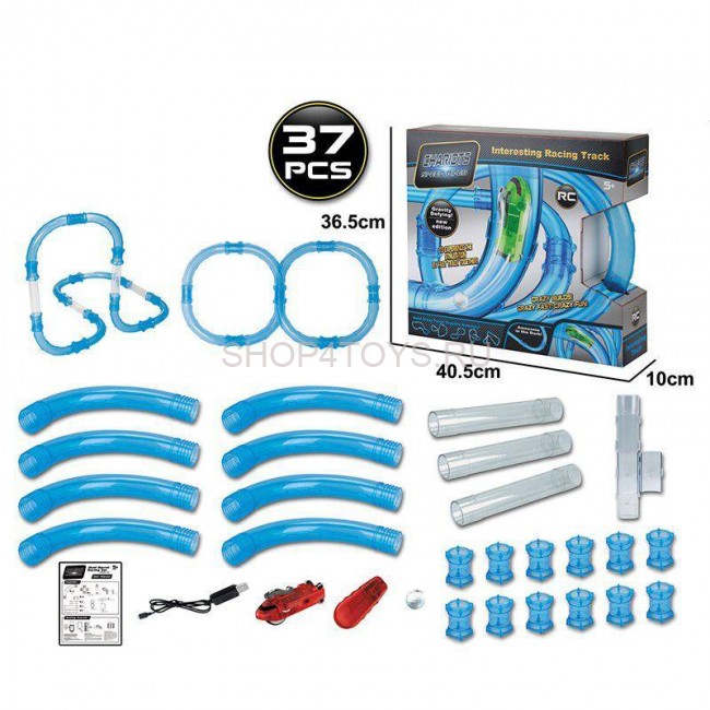 Радиоуправляемый гоночный трек в трубе (светится в темноте) - 022-2 Радиоуправляемый гоночный трек в трубе (светится в темноте) - 022-2