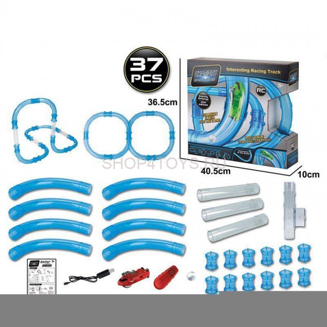 Радиоуправляемый гоночный трек в трубе (светится в темноте) - 022-2 Радиоуправляемый гоночный трек в трубе (светится в темноте) - 022-2