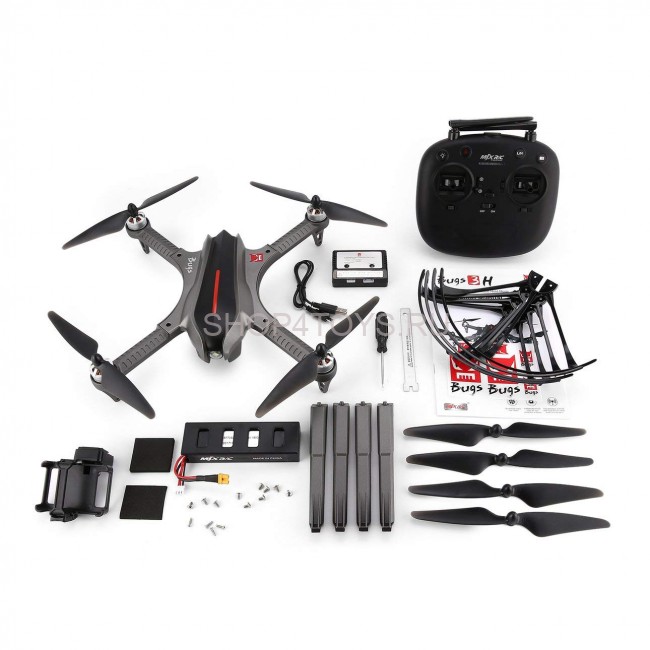 Радиоуправляемый квадрокоптер MJX Bugs 3H RTF 2.4G - MJX B3H Радиоуправляемый квадрокоптер MJX Bugs 3H RTF 2.4G - MJX B3H