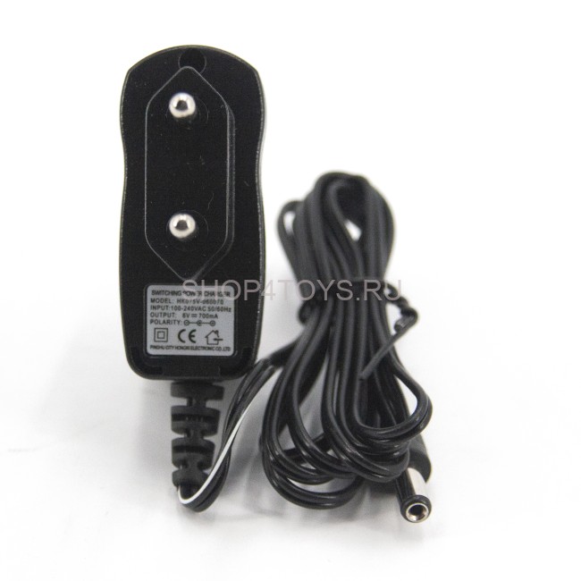 Зарядное устройство HKI 6V 700 mAh для электромобилей - HK075V-060070 Зарядное устройство HKI 6V 700 mAh для электромобилей - HK075V-060070