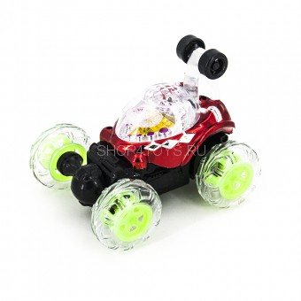 Радиоуправляемая трюковая красная машинка-перевертыш - RD088-R Радиоуправляемая трюковая красная машинка-перевертыш - RD088-R