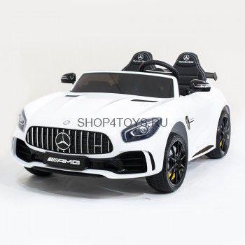 Электромобиль Harley Bella Mercedes-Benz GT R 4x4 MP3 - HL289-WHITE-4WD Электромобиль Harley Bella Mercedes-Benz GT R 4x4 MP3 - HL289-WHITE-4WD с полным приводом и кондиционером!