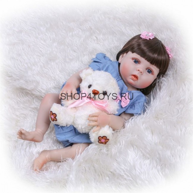 Реборнс полностью силиконовым телом девочка, купить реборн с подарками, реборн как настоящий ребенок Реборнс полностью силиконовым телом девочка, купить реборн с подарками, реборн как настоящий ребенок