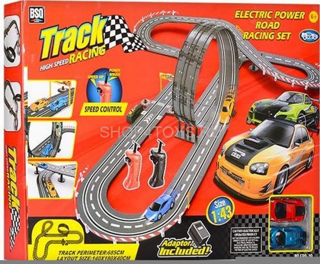 Детский автотрек BSQ (685 см, машинки на пульте, от сети) - 588-19 Детский автотрек BSQ (685 см, машинки на пульте, от сети) - 588-19