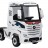 Детский электромобиль фура Mercedes-Benz Actros 4WD 12V - HL358-LUX-WHITE