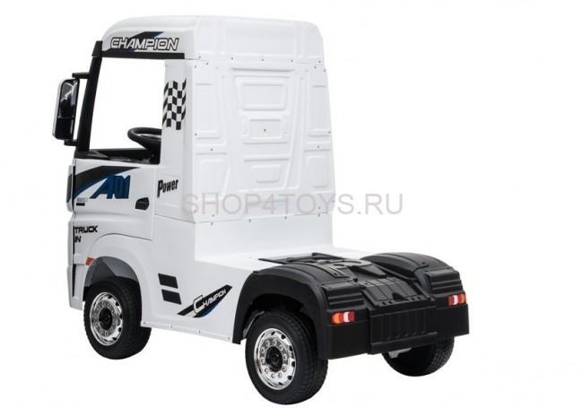 Детский электромобиль фура Mercedes-Benz Actros 4WD 12V - HL358-LUX-WHITE