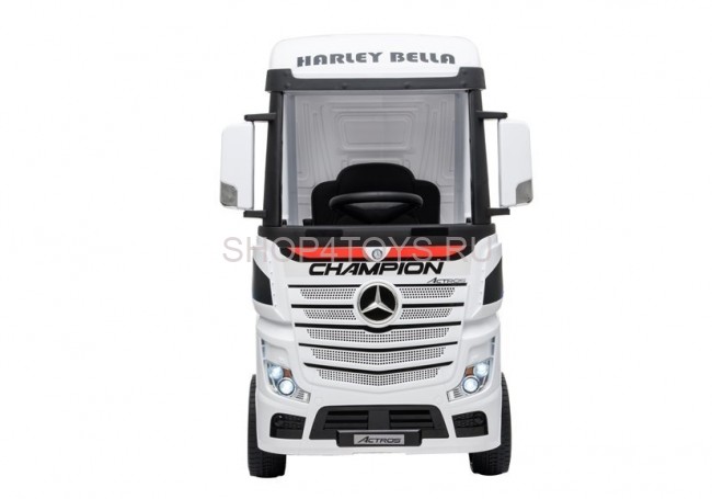Детский электромобиль фура Mercedes-Benz Actros 4WD 12V - HL358-LUX-WHITE