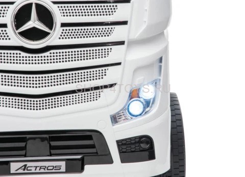 Детский электромобиль фура Mercedes-Benz Actros 4WD 12V - HL358-LUX-WHITE