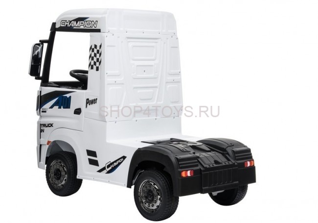Детский электромобиль фура Mercedes-Benz Actros 4WD 12V - HL358-LUX-WHITE