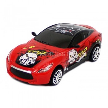 Радиоуправляемая машинка для дрифта Aston Martin 1:24 - 666-216 ПОЛНЫЙ ПРИВОД! Сменные колеса! Светящиеся фары при движении вперед, задние светящиеся стоп-сигналы!