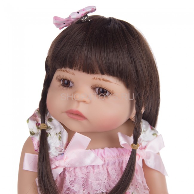 Реборн силиконовая девочка Стефания