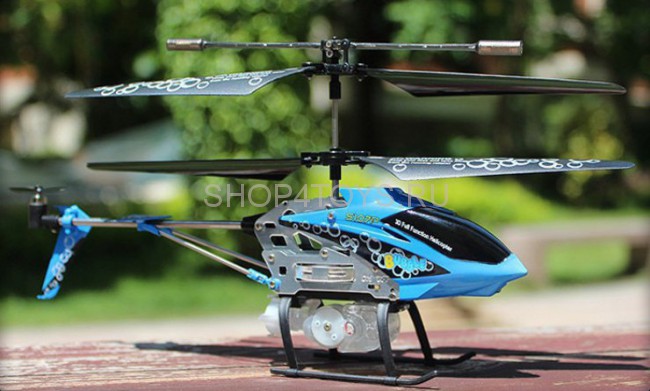 Радиоуправляемый вертолет с гироскопом Syma GYRO S107P Bubble - S107P