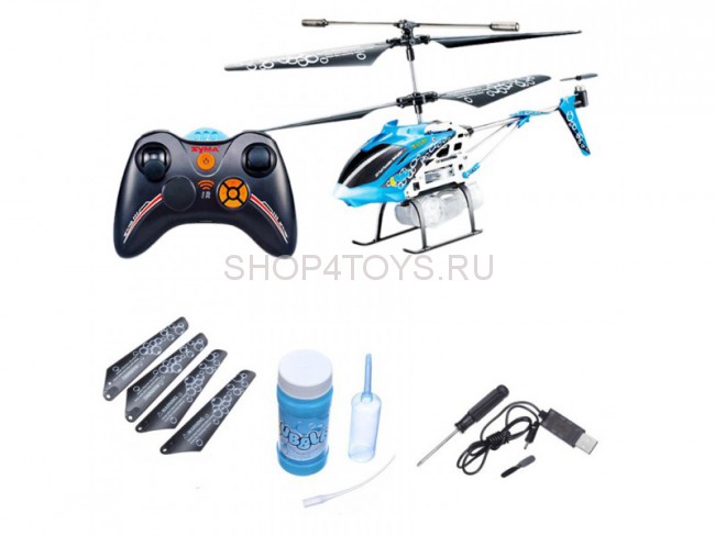 Радиоуправляемый вертолет с гироскопом Syma GYRO S107P Bubble - S107P