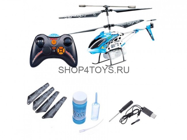 Радиоуправляемый вертолет с гироскопом Syma GYRO S107P Bubble - S107P