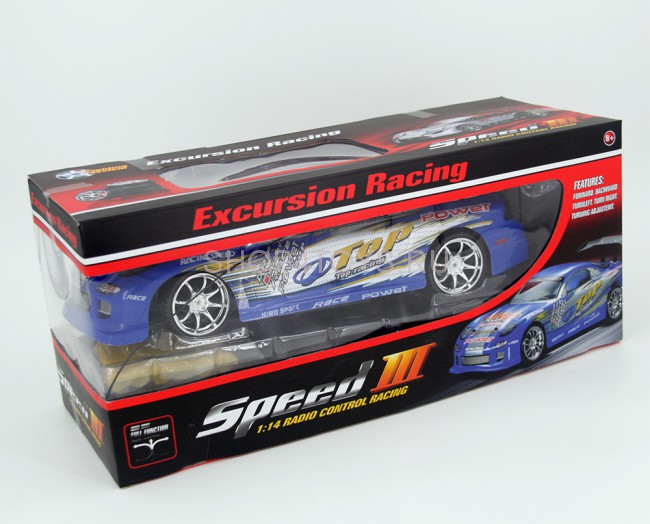 Радиоуправляемый автомобиль для дрифта Mazda RX-7 GT Blue 1:14 - 828-4-B