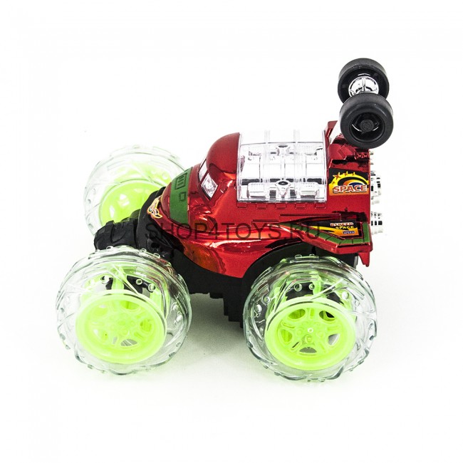 Радиоуправляемая трюковая красная машинка-перевертыш - RD650-R Радиоуправляемая трюковая красная машинка-перевертыш - RD650-R