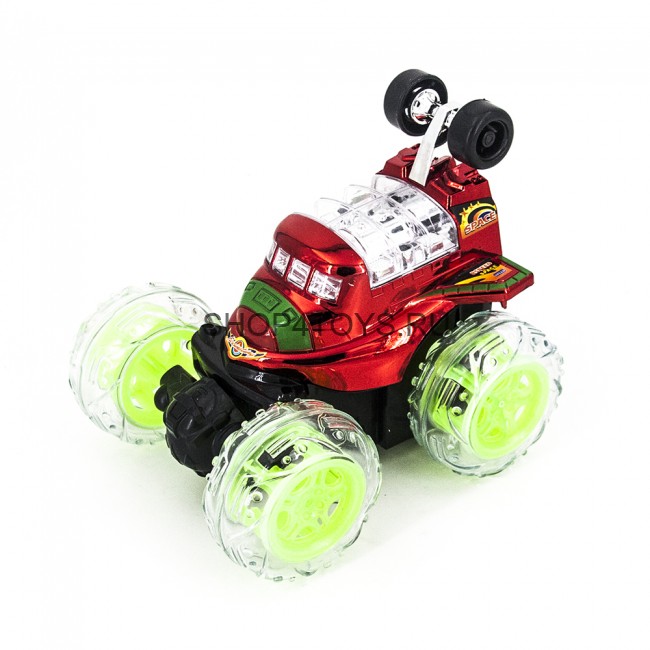 Радиоуправляемая трюковая красная машинка-перевертыш - RD650-R Радиоуправляемая трюковая красная машинка-перевертыш - RD650-R