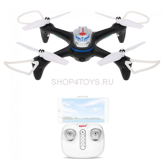 Радиоуправляемый квадрокоптер Syma X15W FPV Wifi Camera 2.4G - X15W Радиоуправляемый квадрокоптер Syma X15W FPV Wifi Camera 2.4G - X15W