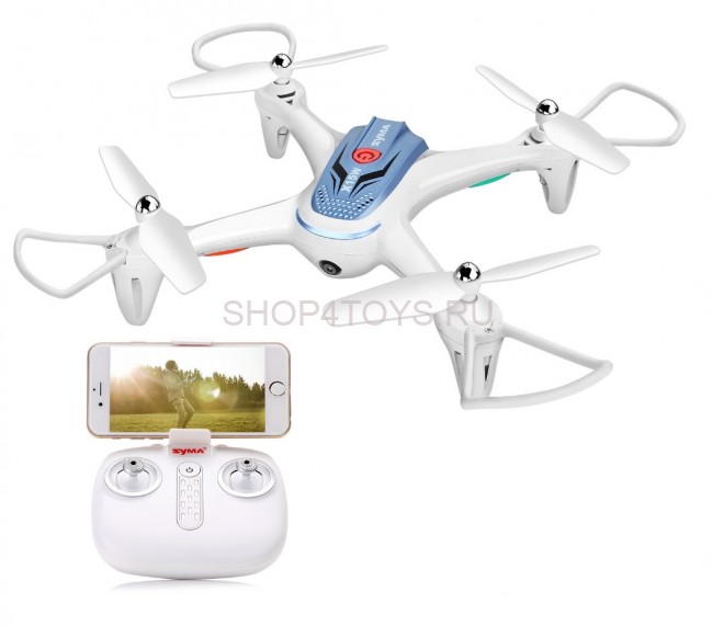 Радиоуправляемый квадрокоптер Syma X15W FPV Wifi Camera 2.4G - X15W Радиоуправляемый квадрокоптер Syma X15W FPV Wifi Camera 2.4G - X15W