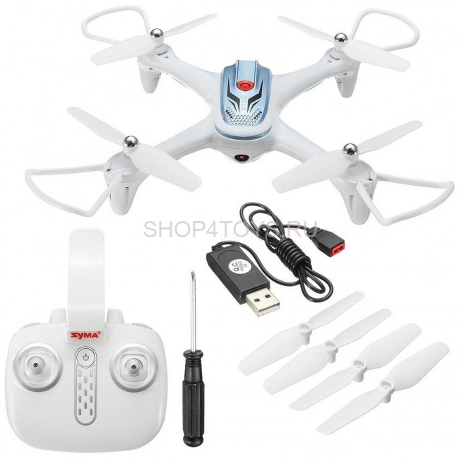 Радиоуправляемый квадрокоптер Syma X15W FPV Wifi Camera 2.4G - X15W Радиоуправляемый квадрокоптер Syma X15W FPV Wifi Camera 2.4G - X15W