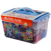 Магнитный 3D конструктор MagPlayer (аналог Магникон MK-48) - MPT-48